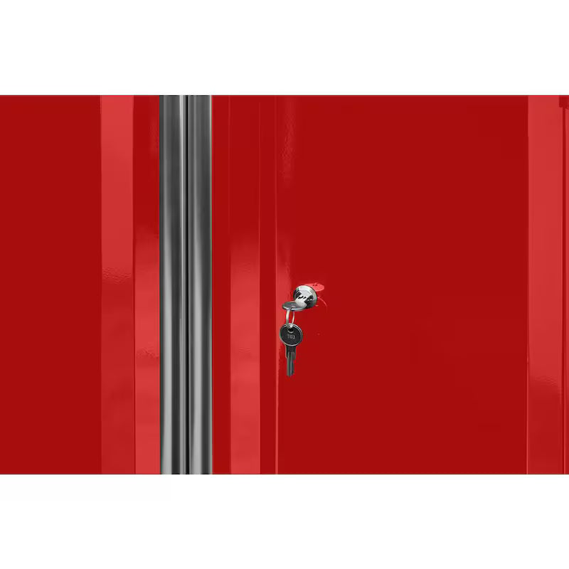 24-Gauge Steel 1-Drawer 2-Door Garage Base Cabinet in Red N6050