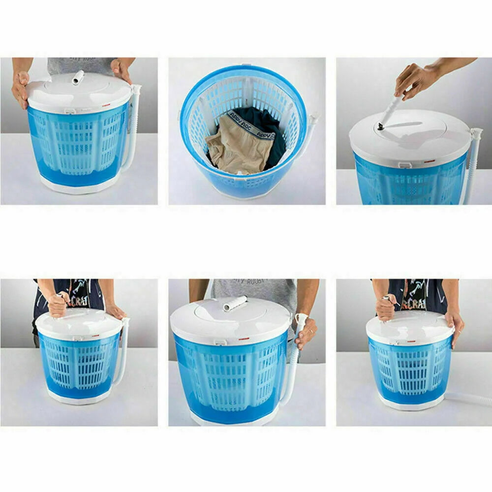 Portable Mini Manual Washer and Spin Dryer Combo M91567