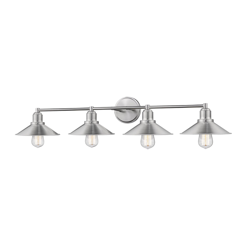 Brushed Nickel 4 Light Vanity B2040