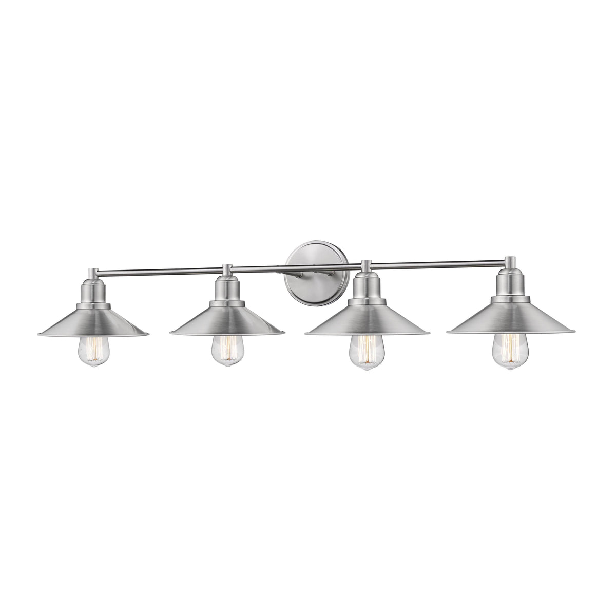 Brushed Nickel 4 Light Vanity B2040
