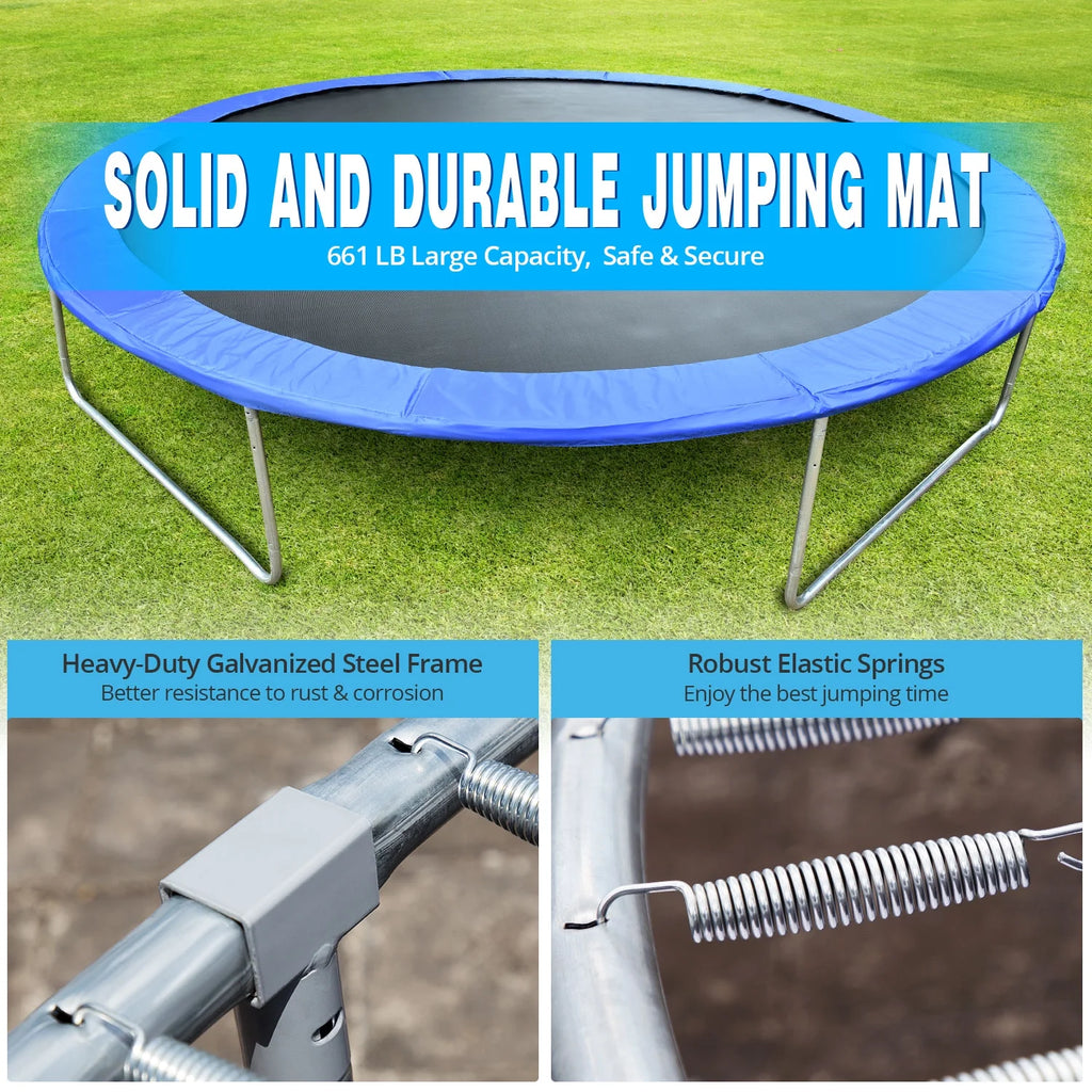 10 ft Trampoline with Enclosure Net S318814