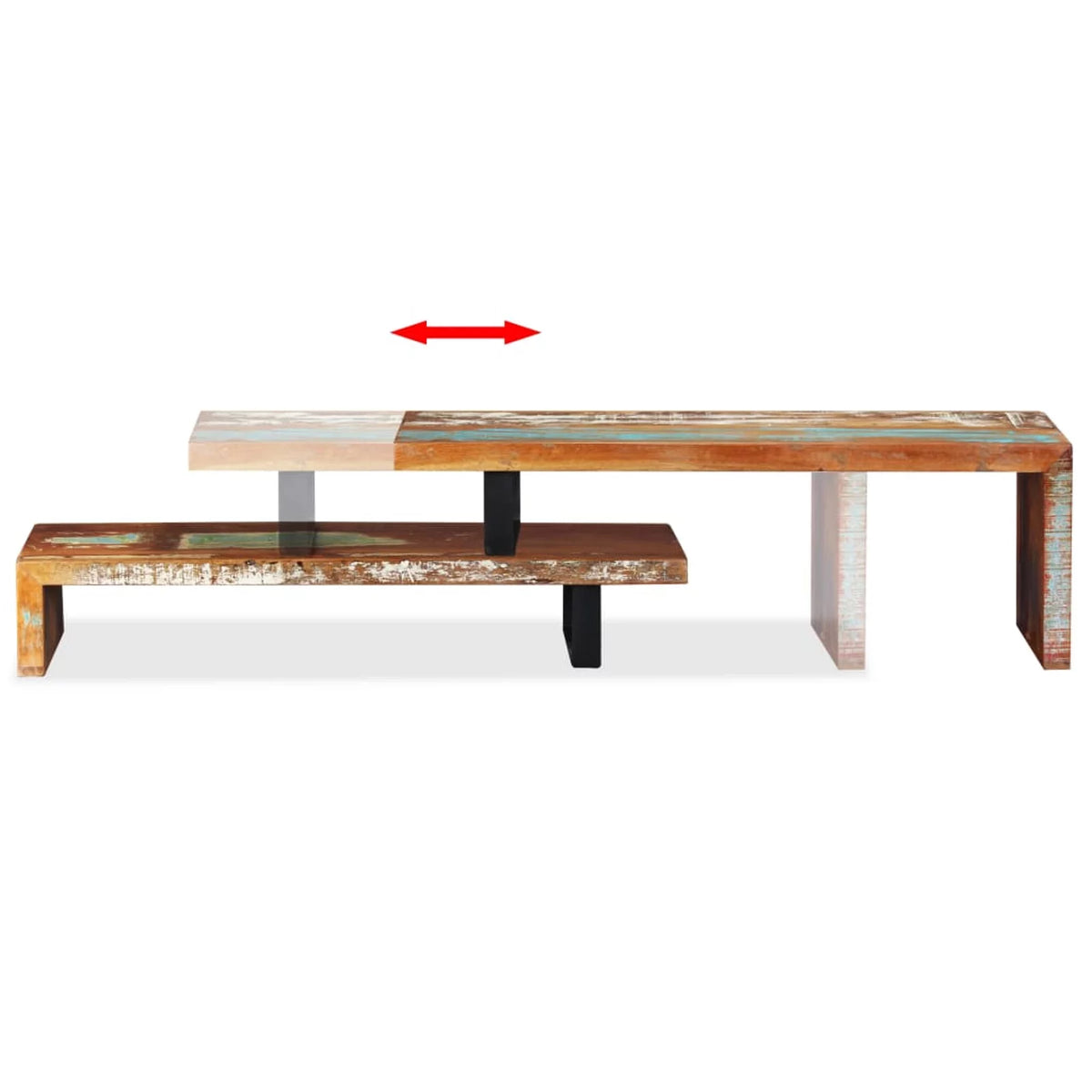 Solid Reclaimed Wood TV Stand H291