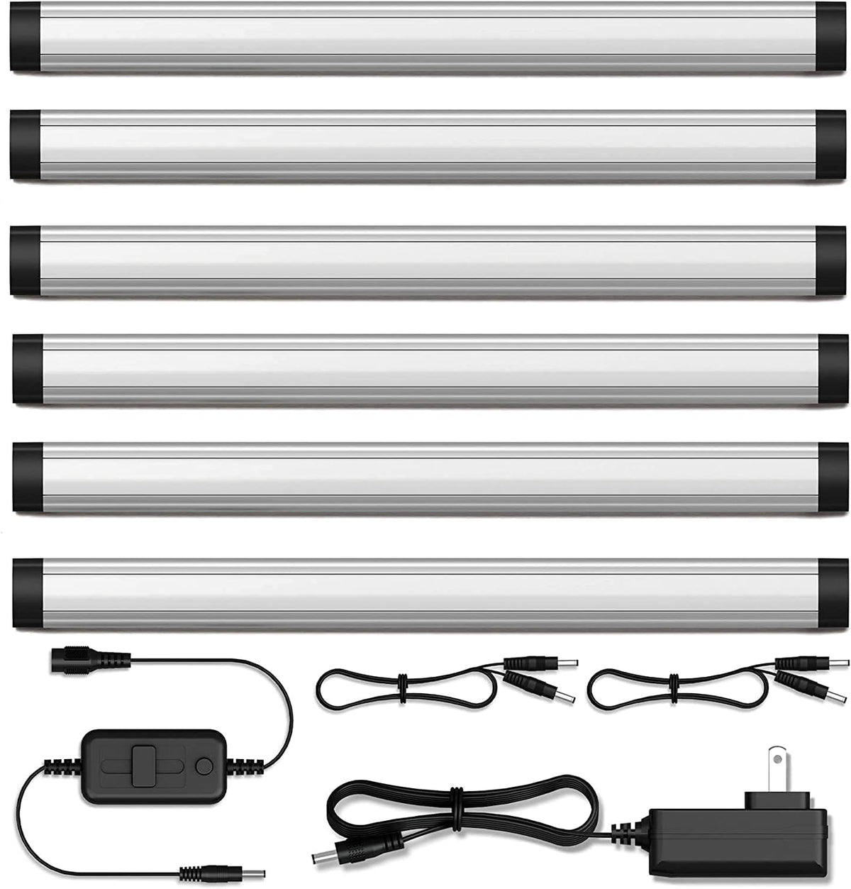 12-inch Pack of 6 Dimmable Led Under Cabinet Lighting Kit P821