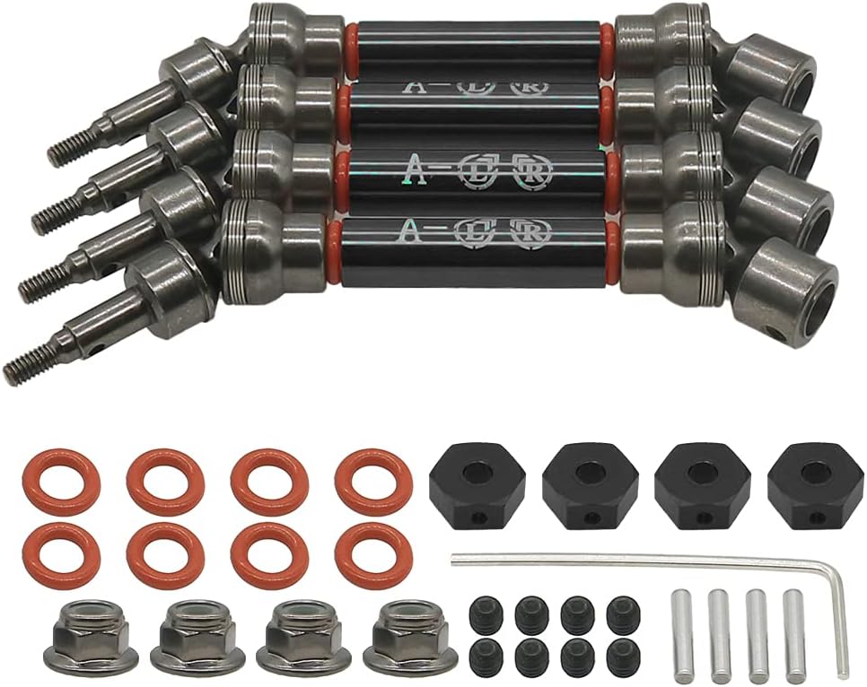 4Pcs Front Rear CVD Drive Shaft Set R746