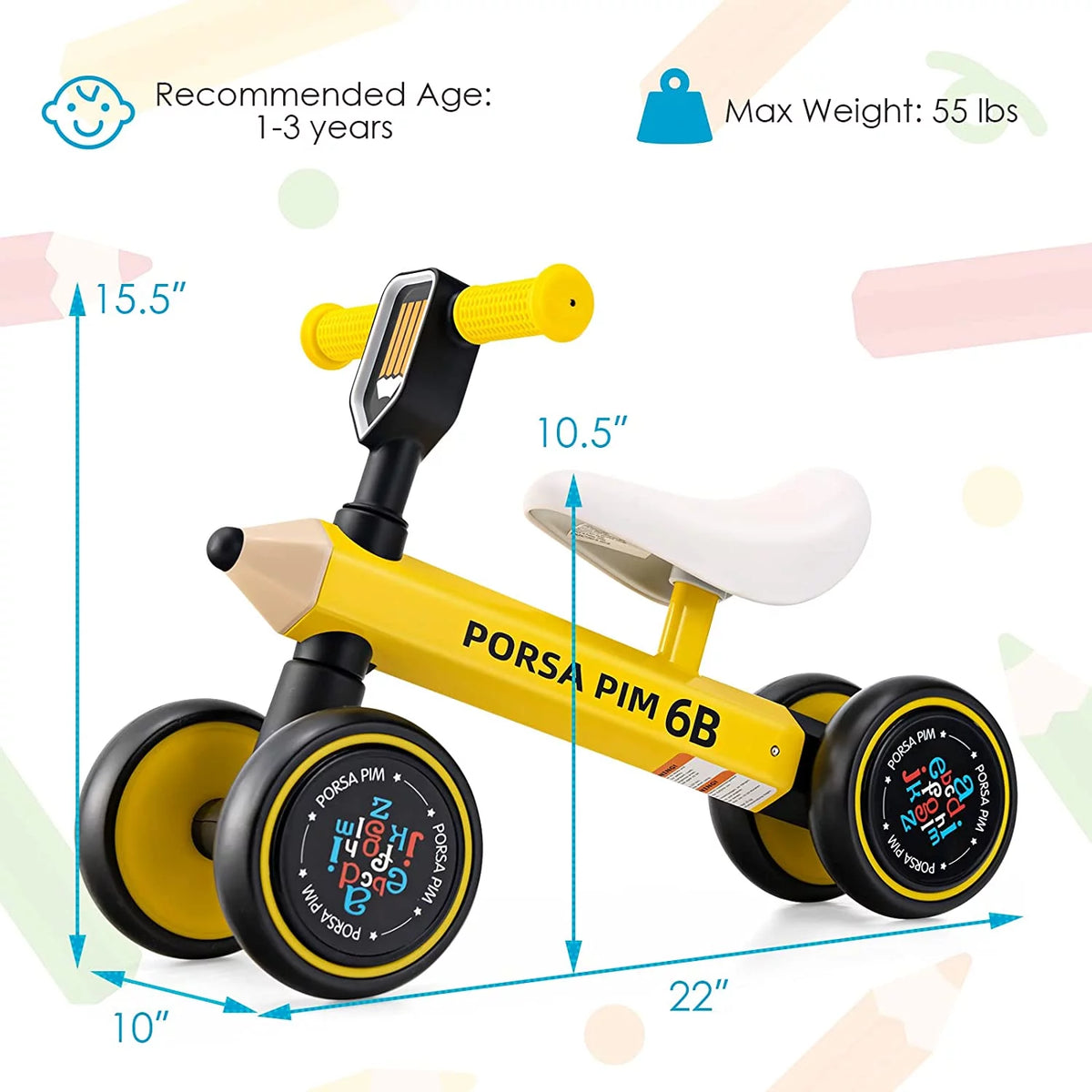 Baby Balance Bike 12-36 Months W136