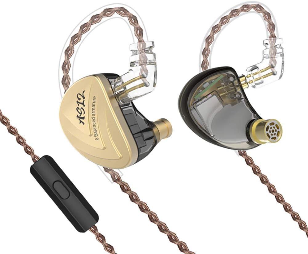 12BA In-Ear Monitors with Detachable Cable (Black) G85309