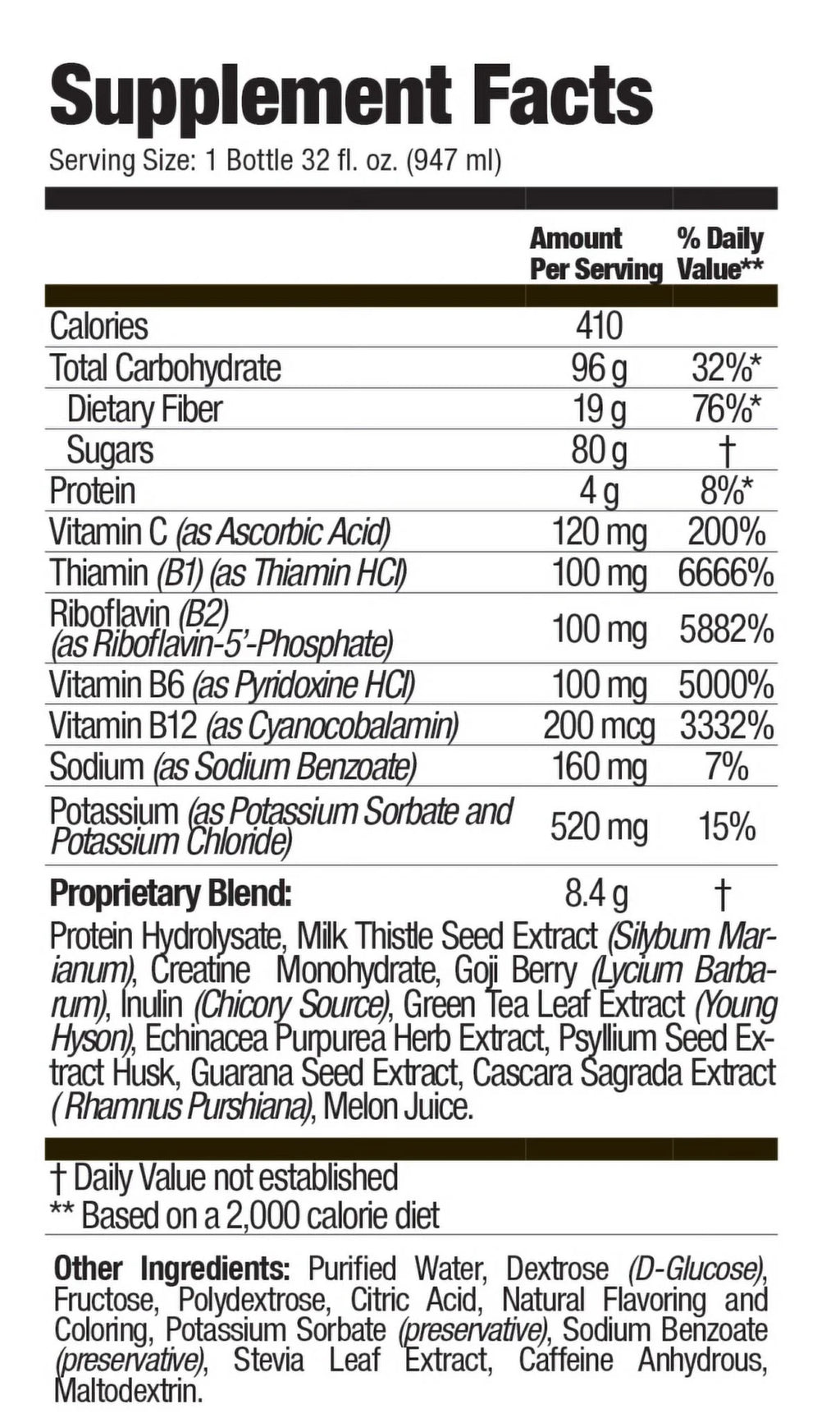 Green Tea 32 Oz A1014