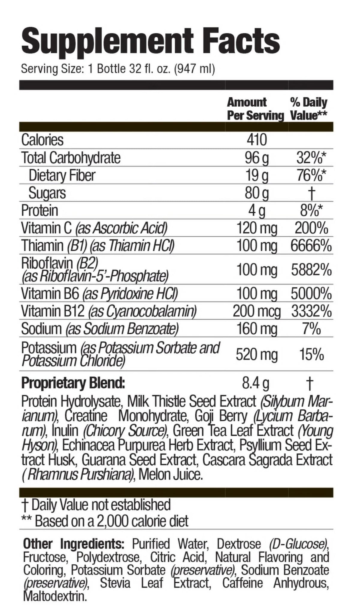 Green Tea 32 Oz A1014