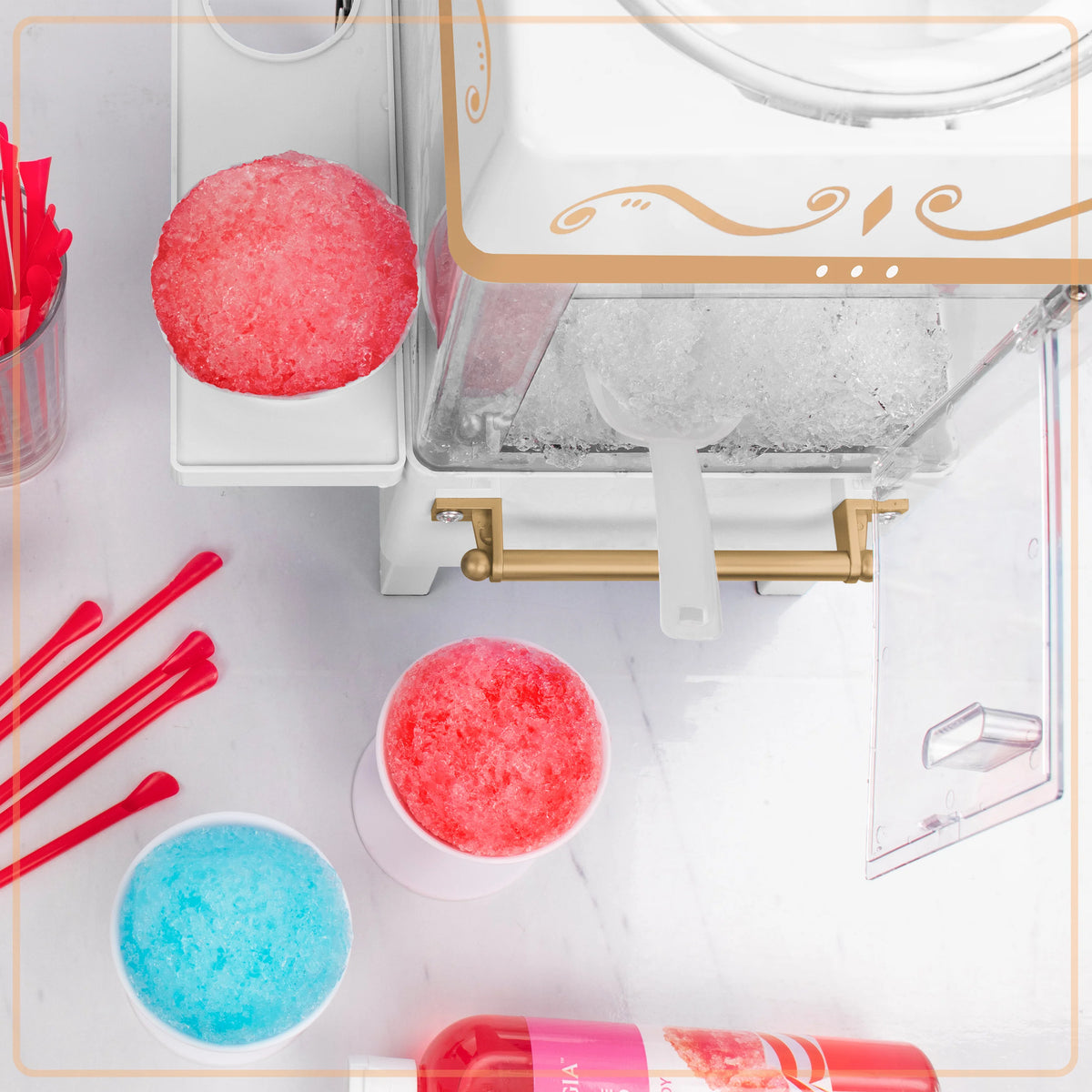 White Snow Cone Maker R9224