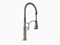 Vibrant Stainless Kitchen Sink Faucet F8808