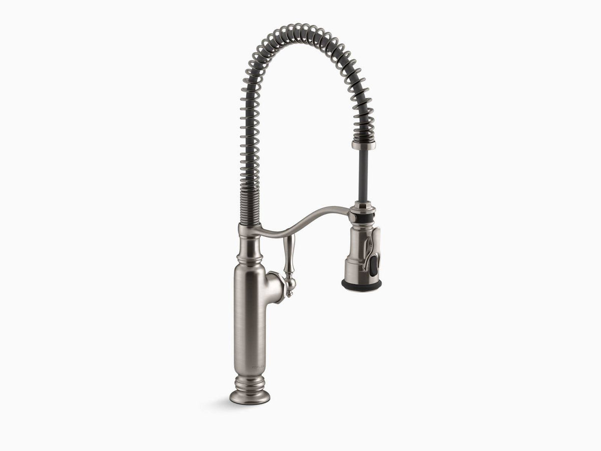 Vibrant Stainless Kitchen Sink Faucet F8808