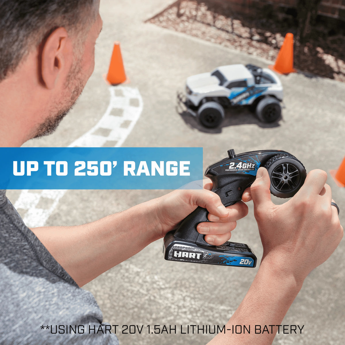 20-Volt RC Truck D572