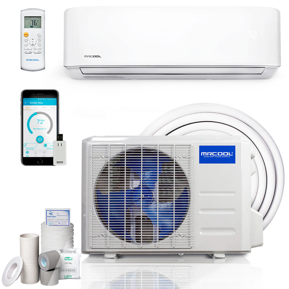 18,000 BTU 1.5 Ton Ductless Mini Split Air Conditioner and Heat Pump N496