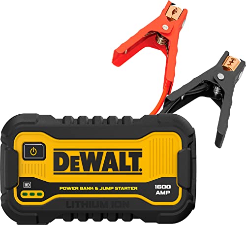 1600 Peak Amp Jump Starter Battery Booster with USB Power Station B4913