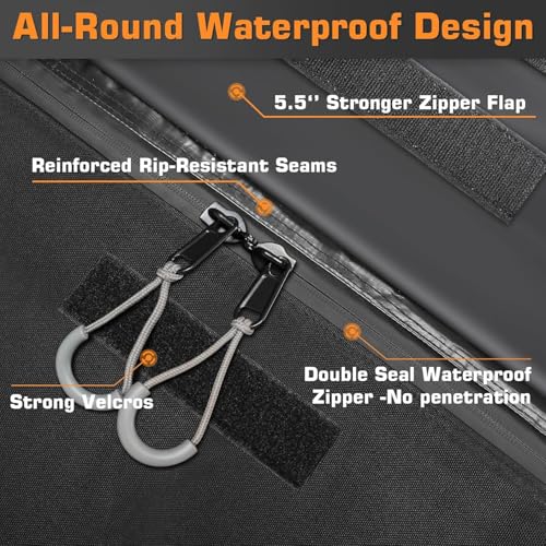 Waterproof 20 Cubic Feet Rooftop Cargo Carrier Bag X223