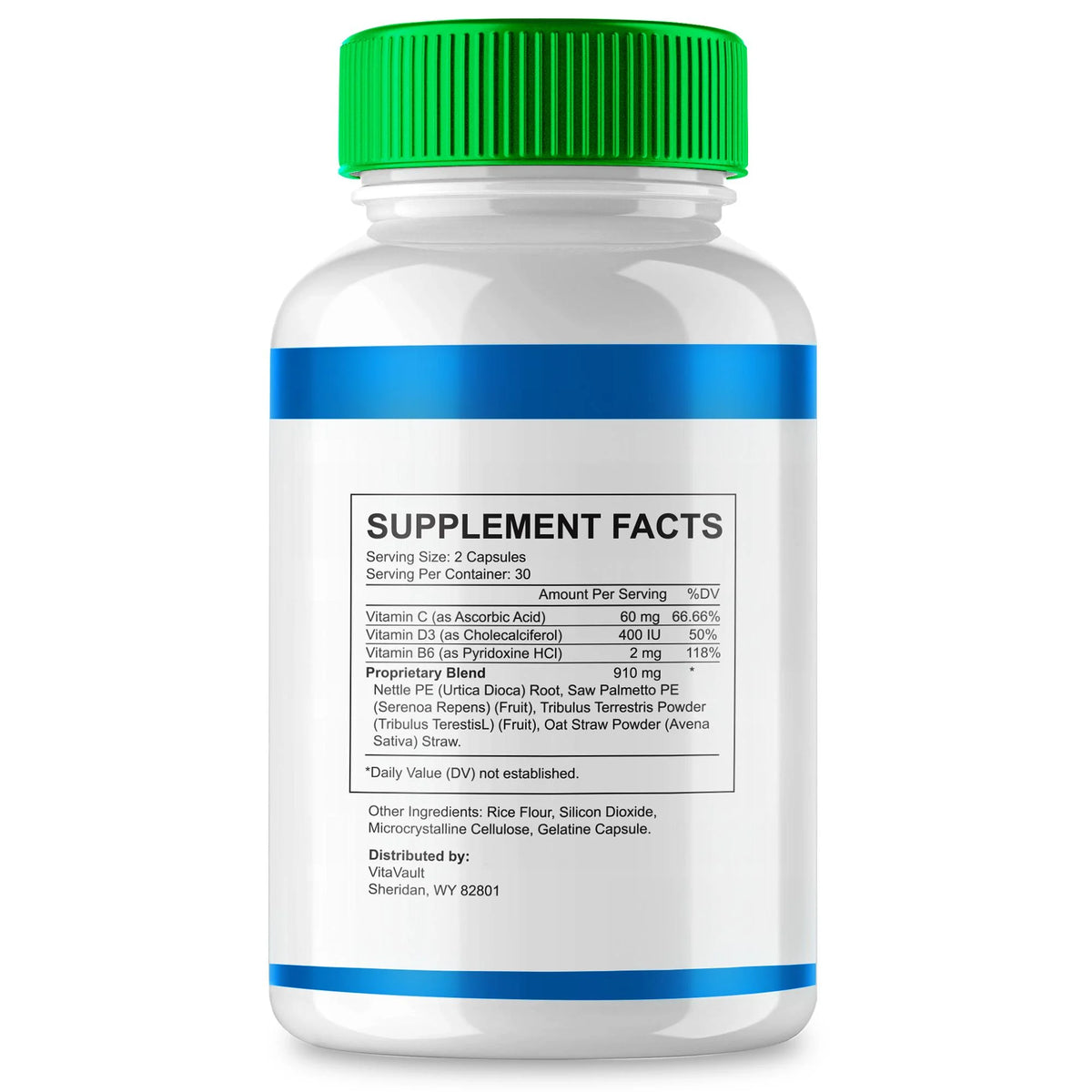 (5 Pack) 300 Capsules Dietary Supplement V9806
