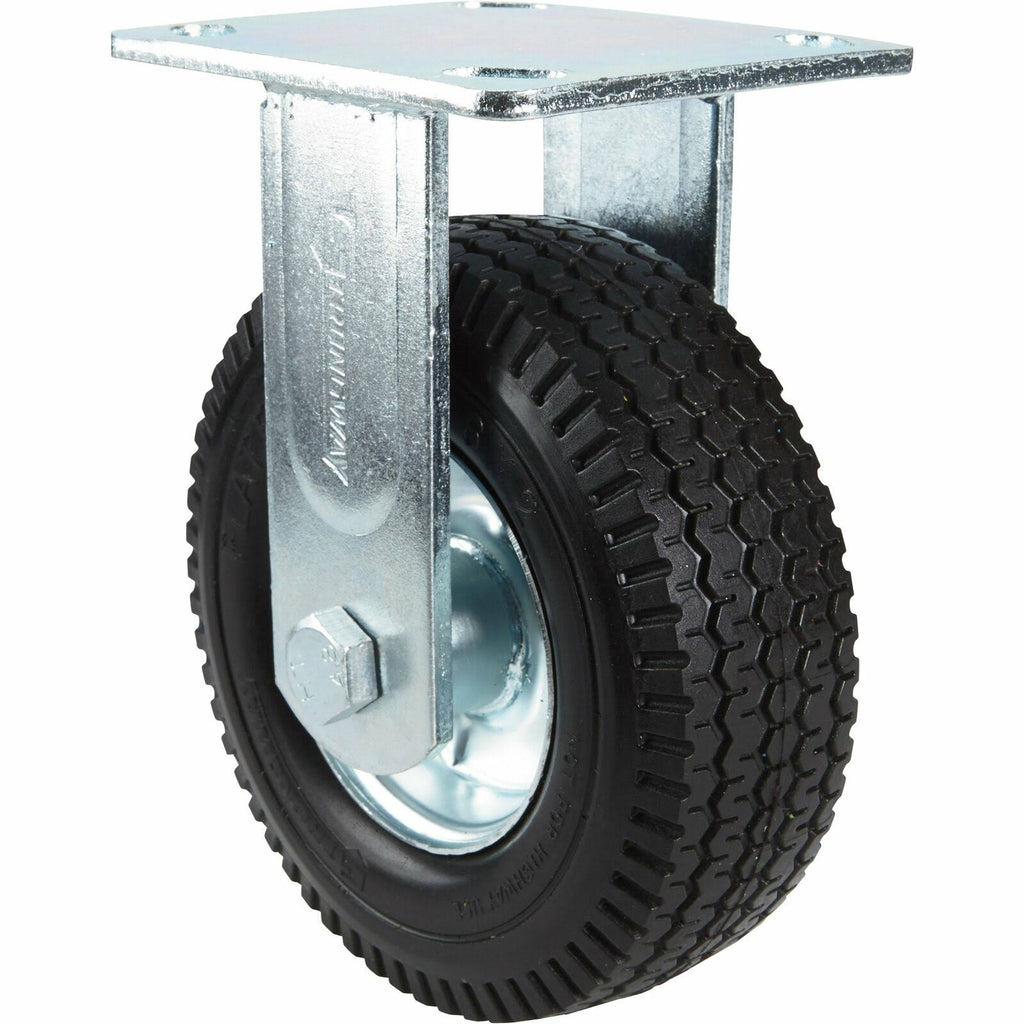6in Solid Polyurethane Caster 300lb Cap Sawtooth Tread N3936