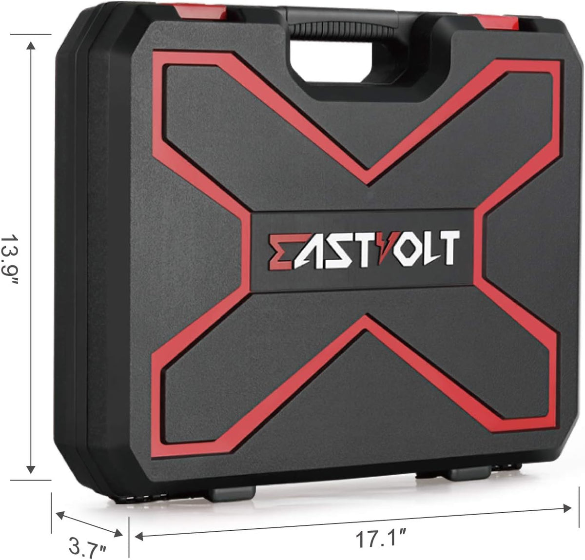 218-Piece Household Auto Repair Tool Set with Carrying Tool Box Y82484