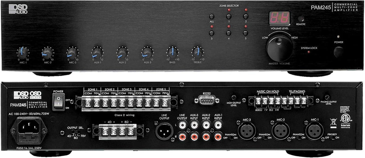1000W 2CH Commercial Amplifier E64692