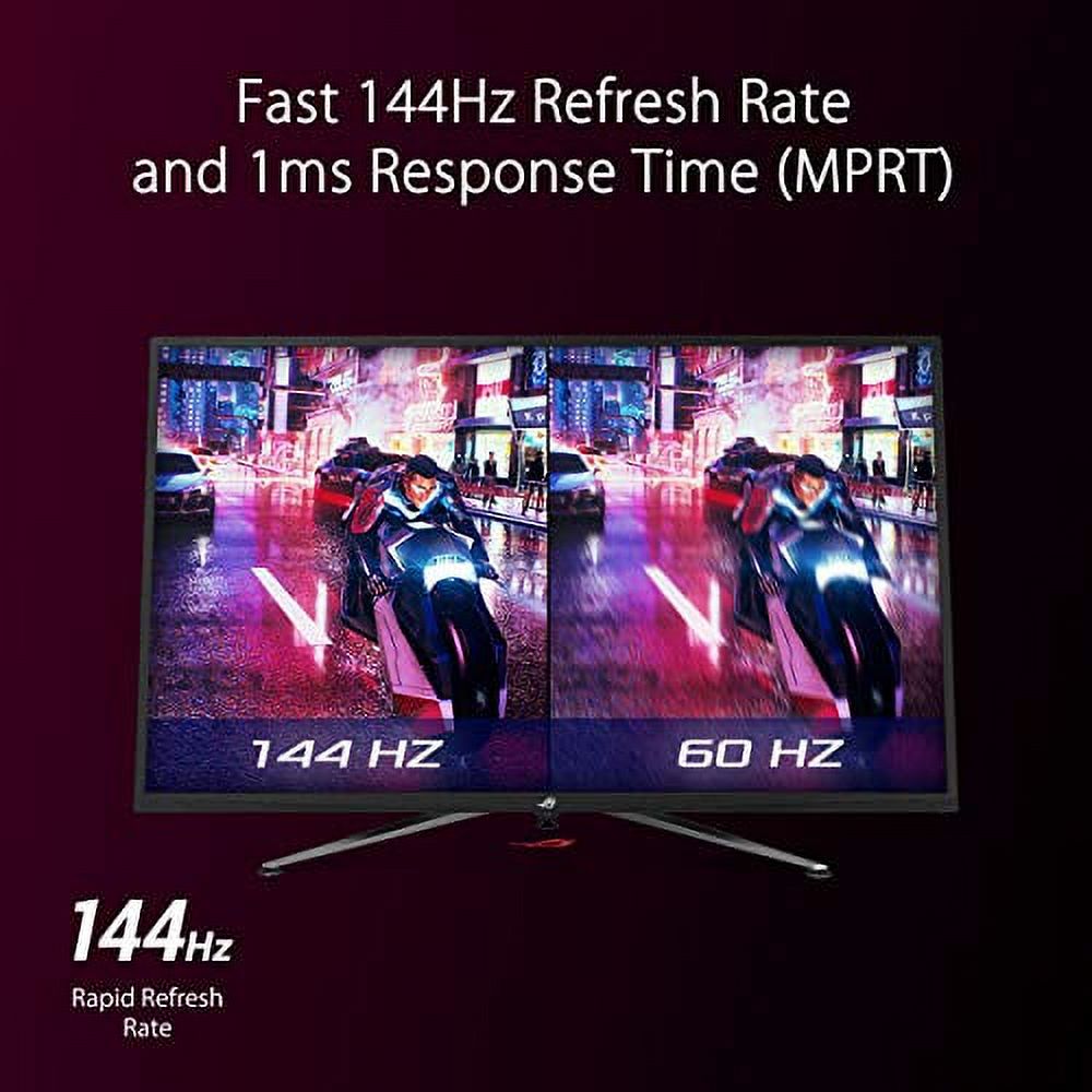 43" 4K HDR Gaming Monitor, 144Hz, G-SYNC Compatible, 1ms U96173