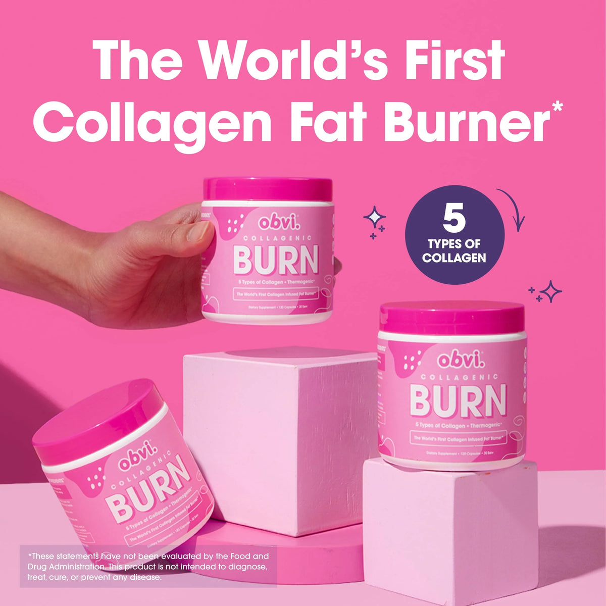 Collagen Peptides Thermogenic Fat Burner 120 Capsules Z6814