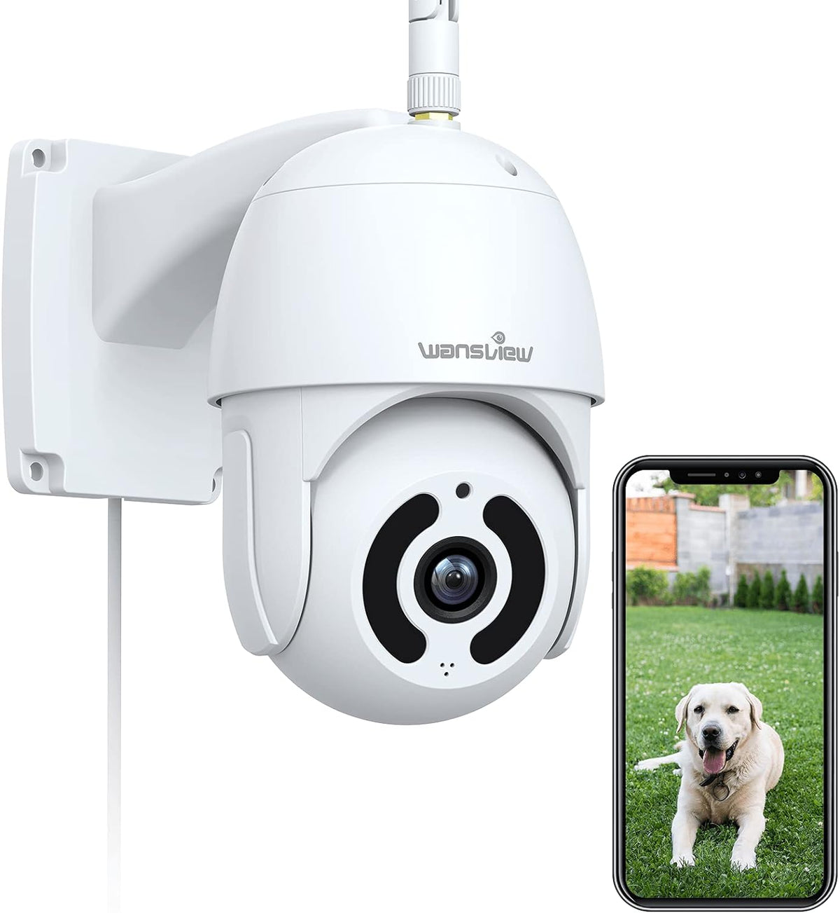 1080P Pan-Tilt Outdoor Security Camera with Night Vision G540