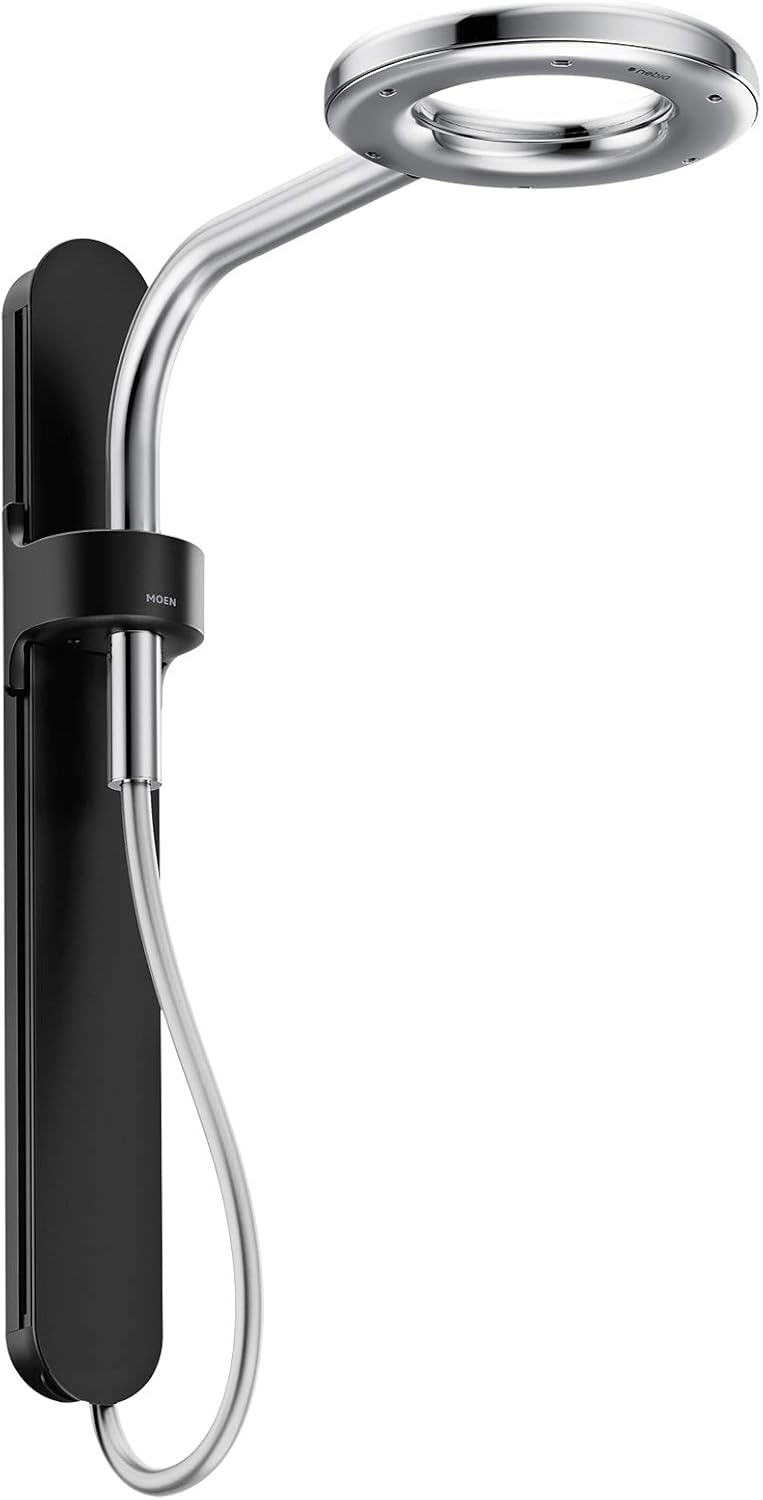 Matte Black Rainshower Shower R1155