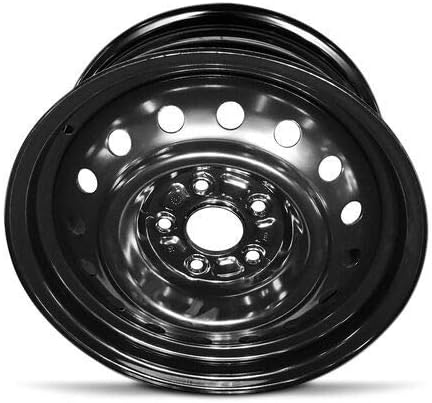 16 inch 5 Lug Black Steel Wheel K95505