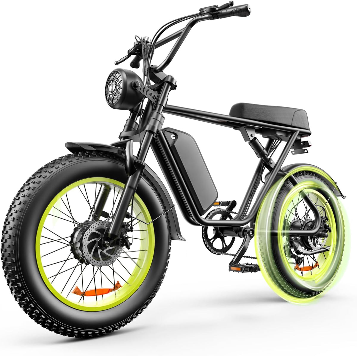 1000W 48V 23AH Full Suspension Fat Tire Electric Bike Z796