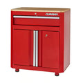 24-Gauge Steel 1-Drawer 2-Door Garage Base Cabinet in Red N6050