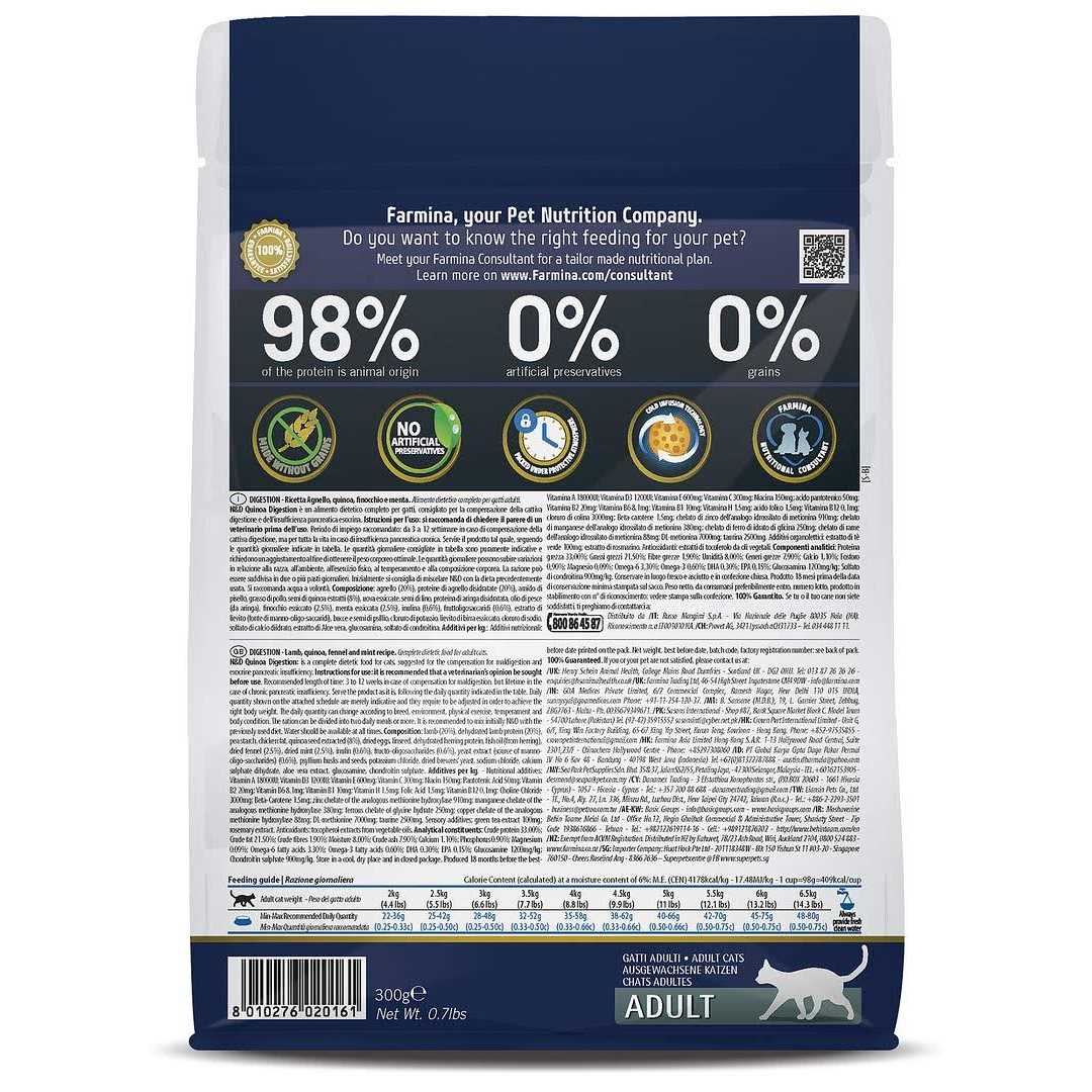 Grain Free Lamb & Blueberry Dry Cat Food Z1551