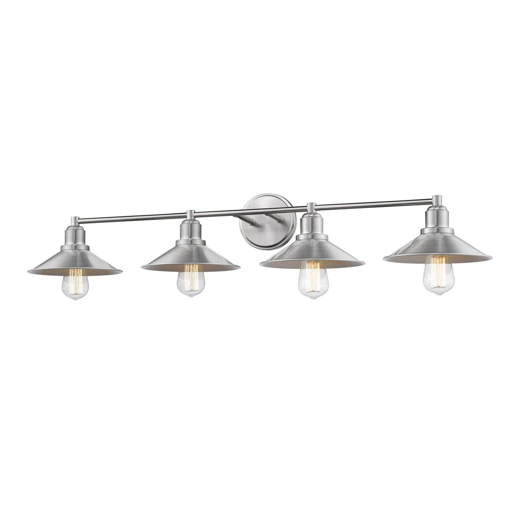 Brushed Nickel 4 Light Vanity B2040