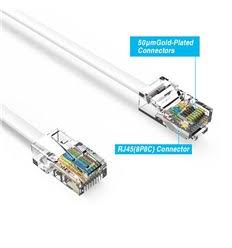 150ft Cat5e Ethernet Non-Booted Cable White B662