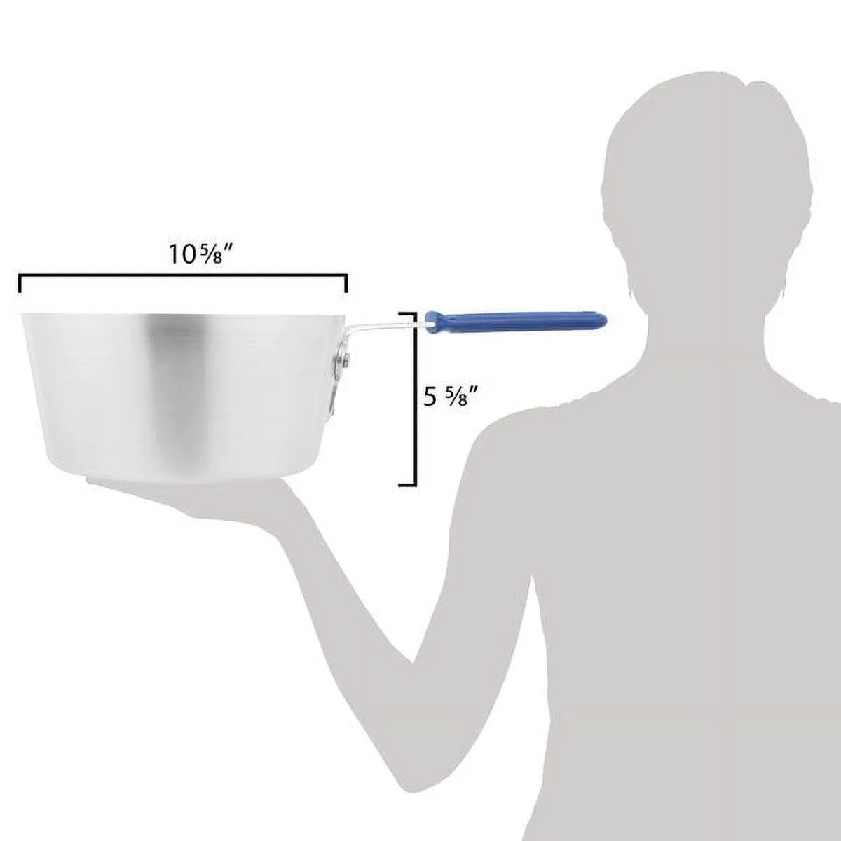 7 Quart Aluminum Sauce Pan R28490