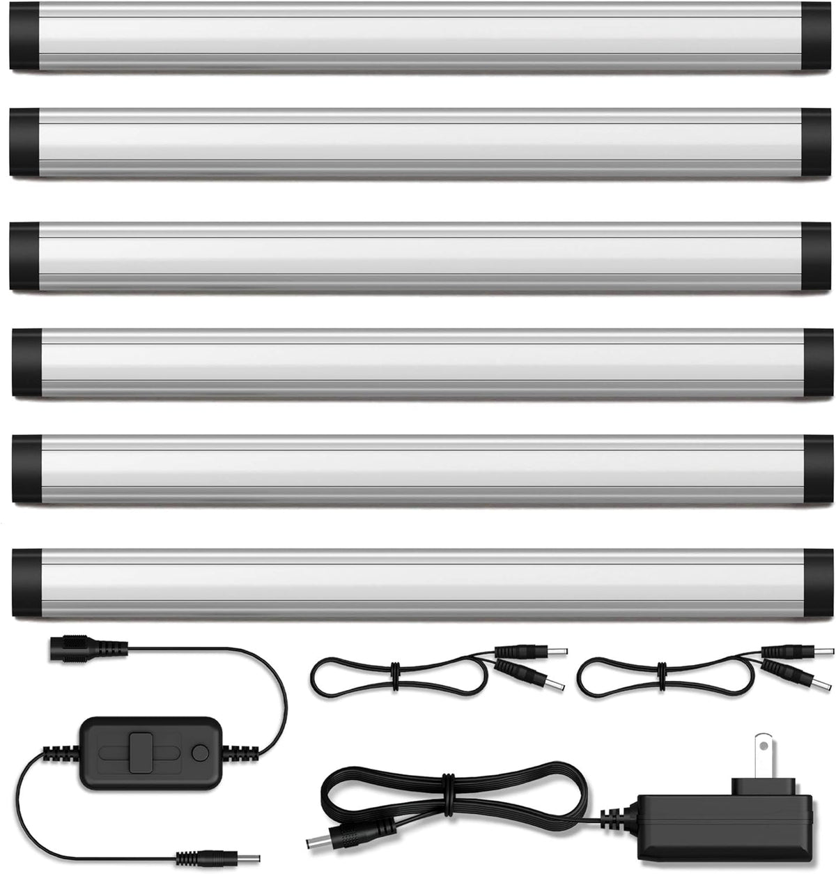12-inch Pack of 6 Dimmable Led Under Cabinet Lighting Kit P821