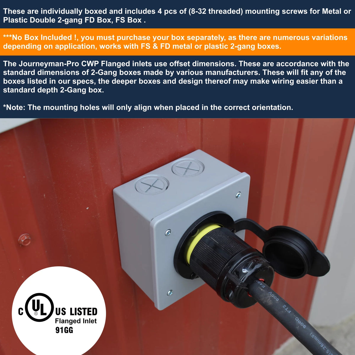 20A 125/250 Volt Flush Mounting Locking Wall Receptacle Outlet, Black Industrial Grade A83417