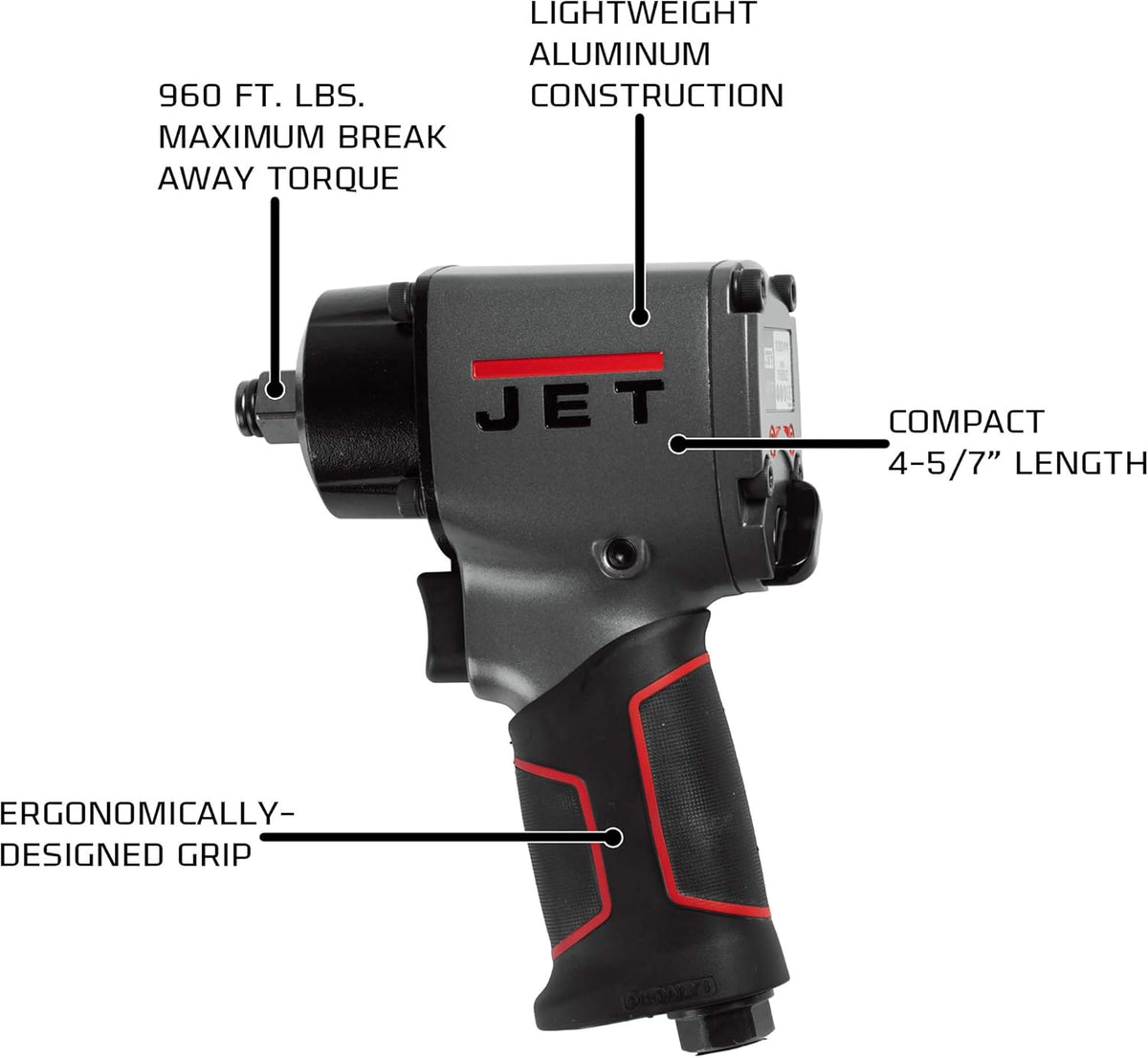 1/2-Inch Pneumatic Impact Wrench R3759