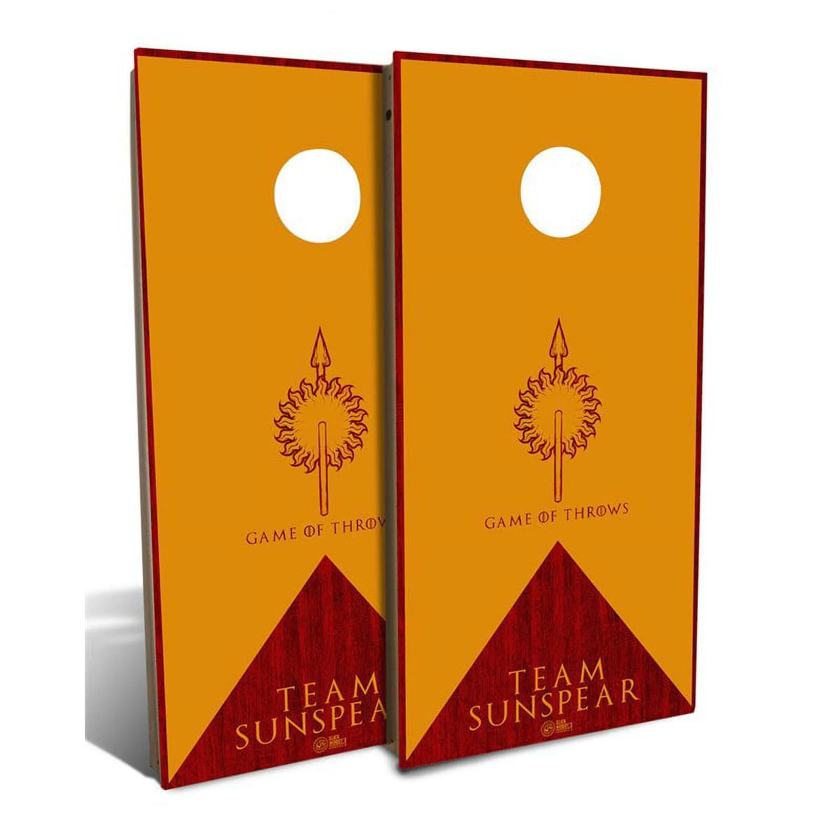 Orange/Red Cornhole Board Set with 8 Bags W603081