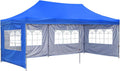 10x20 Ft Pop Up Canopy Tent with Carrying Bag R32220