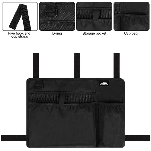 Blue Water-Resistant Walker Bag with Cup Holder G6897