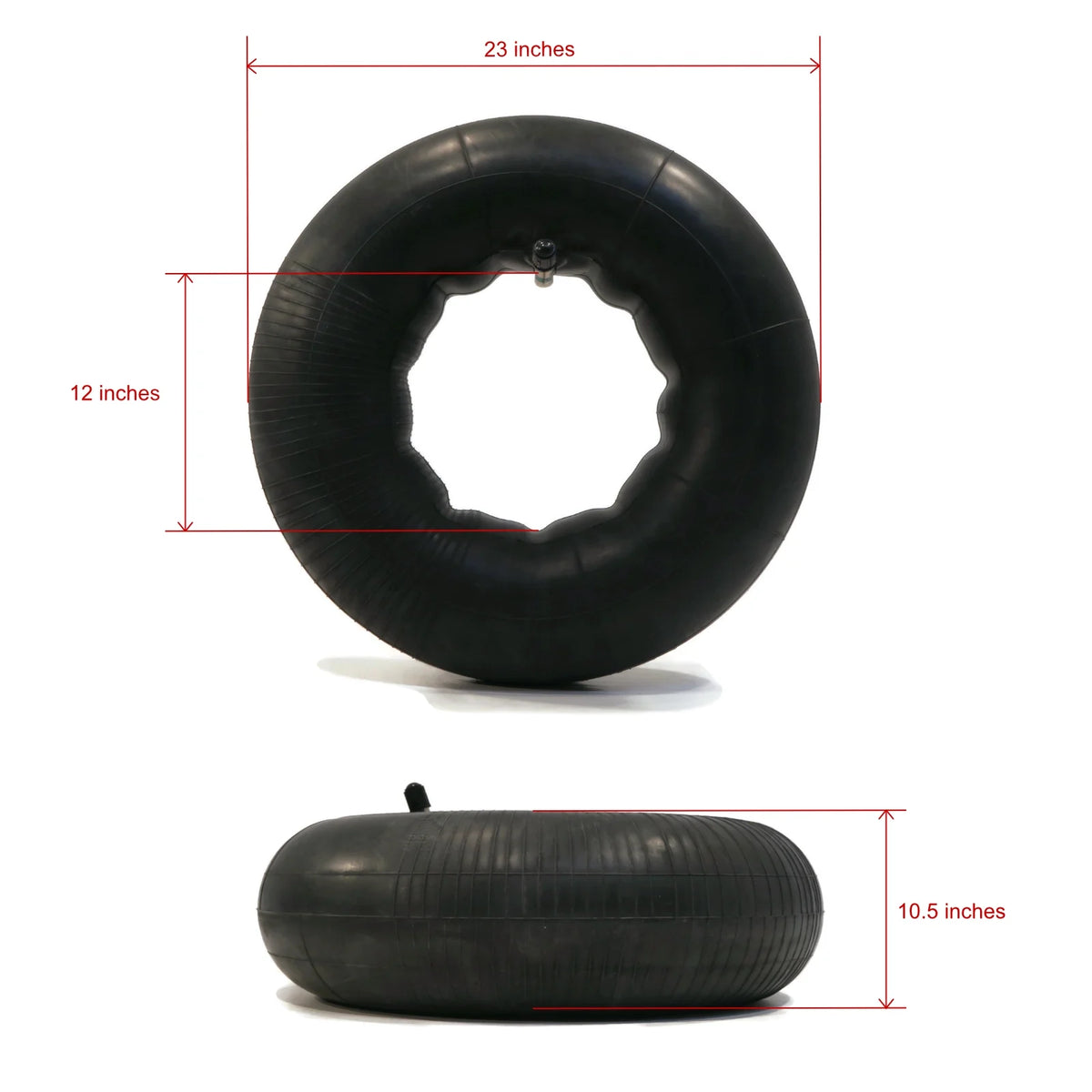 2 Tire Inner Tubes 25x8x12 TR13 Straight Valve F4308