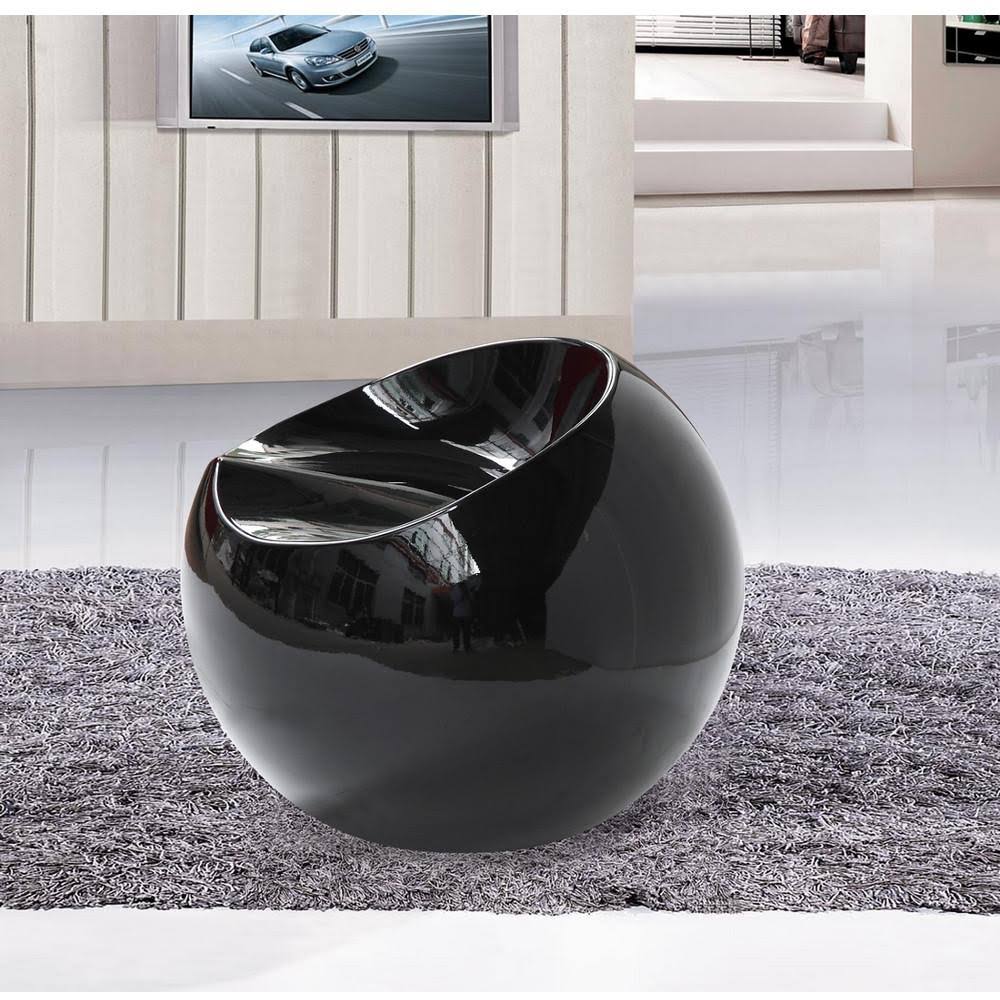 Black Dewdrop Stool J2618