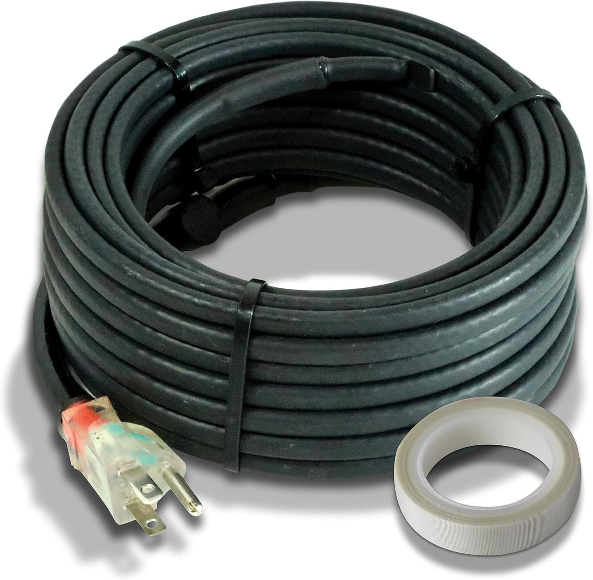 150 ft Self-Regulating 120 Volt Heat Cable with Thermostat Q8200