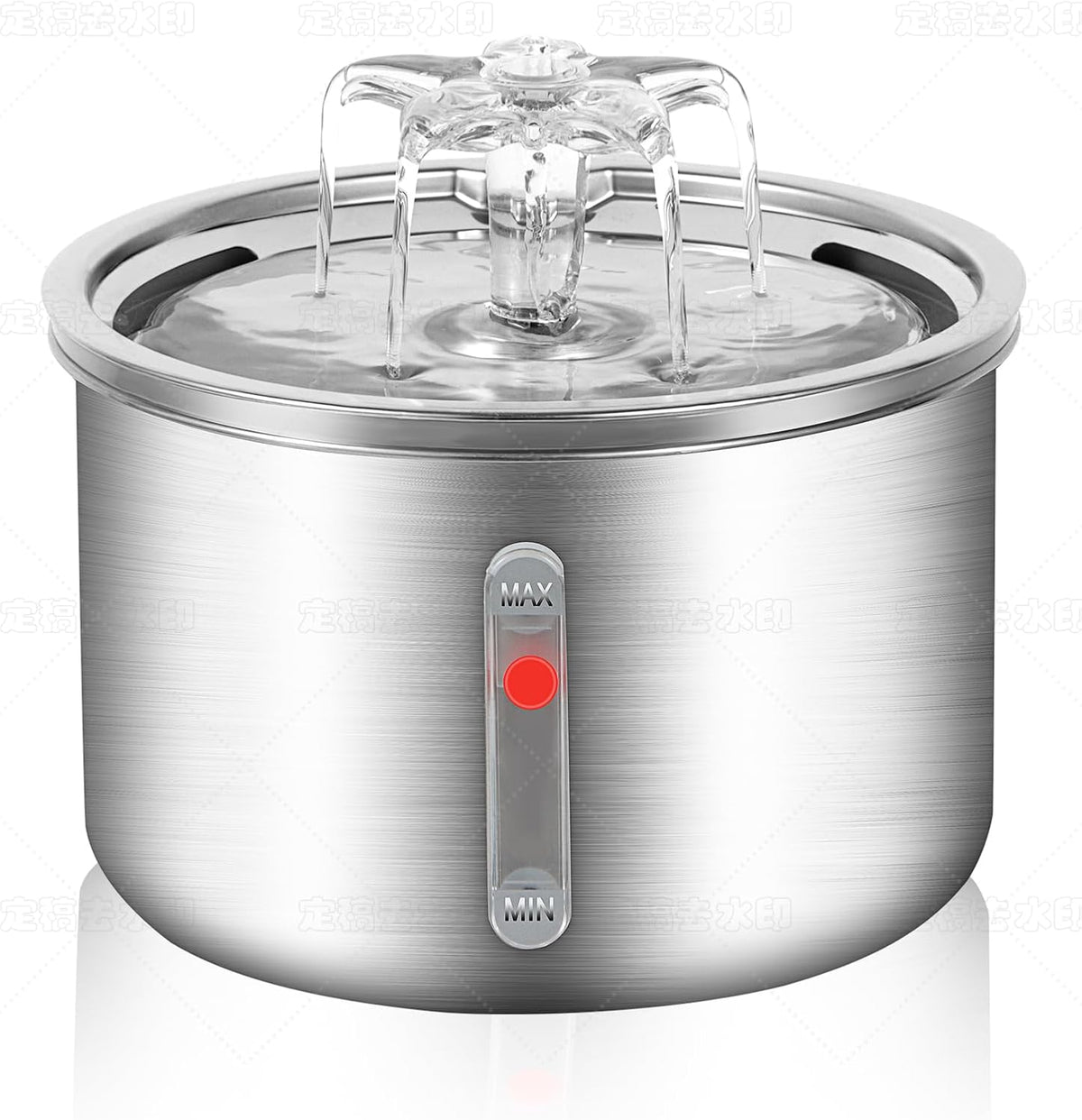 Stainless Steel Cat Water Fountain, 67oz/2L B15646