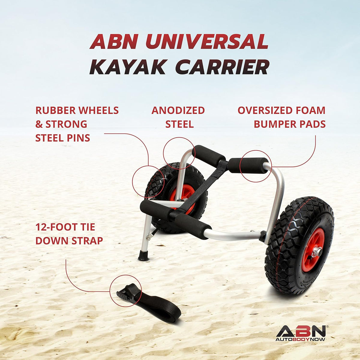 2-Pack Universal Kayak Carrier Z1413