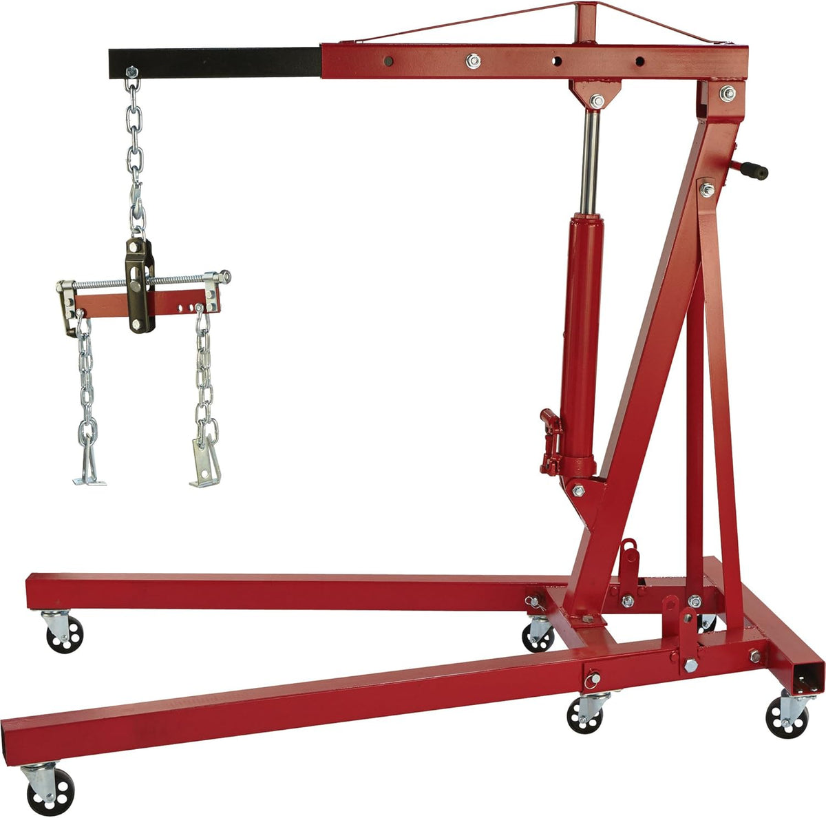 2-Ton Hydraulic Engine Hoist with Load Leveler A9946