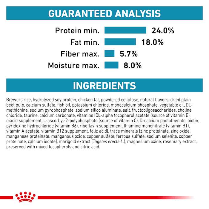 Hypoallergenic Hydrolized Protein Cat Dry Food J8838