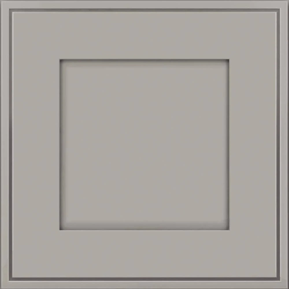15 x 15 in. Cabinet Door Sample in Pebble Grey X80705
