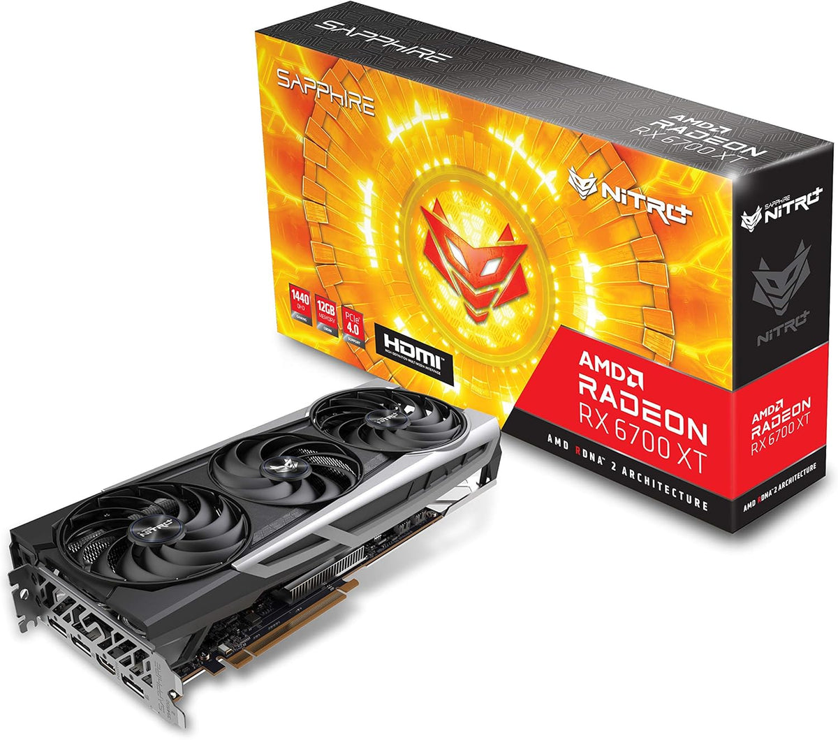 12GB GDDR6 AMD Radeon RX 6700 XT Gaming Graphics Card L960
