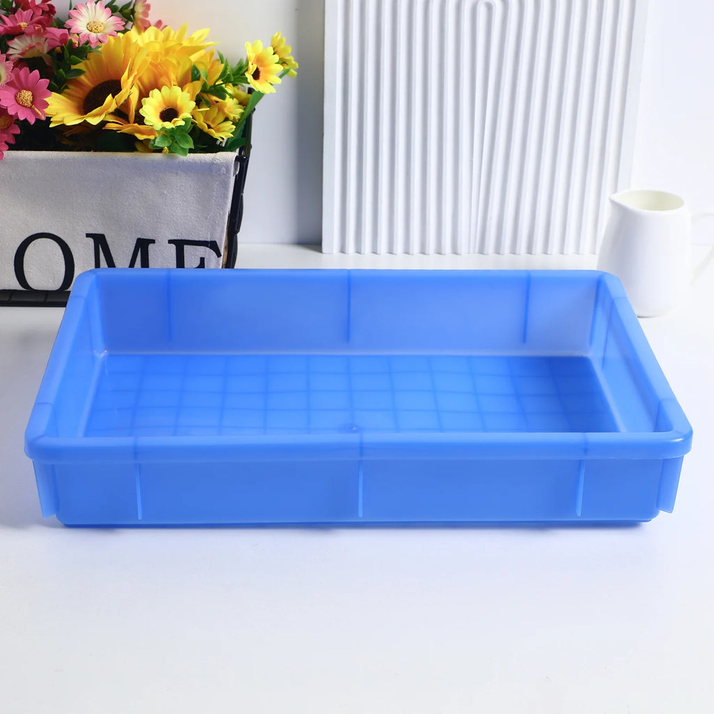 2pcs Rectangle Plastic Storage Box J9285